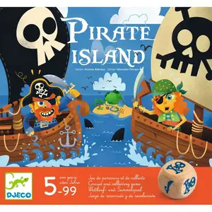 Jeu classique Djeco Pirate Island pas cher