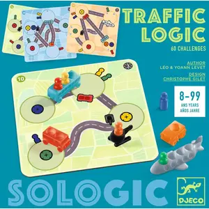 DJECO Traffic Logic - Le jeu de société pour des vacances en famille - Neuf pas cher