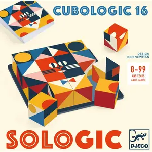 Djeco - Sologic : Cubologic 16 - Djeco pas cher