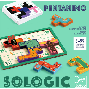 Casse-tête Djeco Sologic Pentanimo pas cher