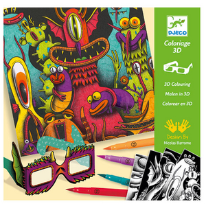 Kit créatif Djeco Funny Freaks pas cher