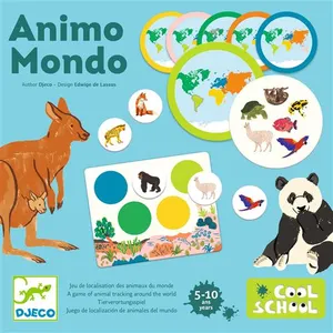Jeu pour découvrir la nature Djeco Animo Mondo pas cher