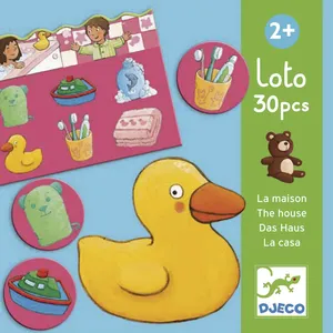 Djeco Jeux éducatifs Loto Maison et Jouets pas cher