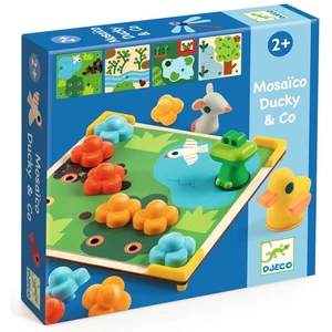 Djeco Mosaïco - Ducky  and  Co - FSC MIX pas cher