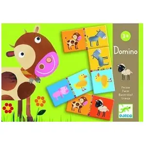 Djeco Domino La Ferme pas cher