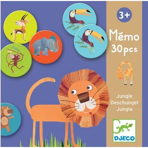 Djeco Mémo jungle pas cher