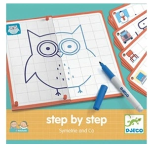 Comparateur de prix : Jeu découverte Djeco Step by step Symetrie and Co