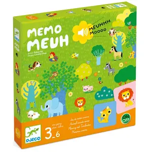 Jeu classique Djeco Mémo Meuh pas cher