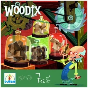 DJECO d'action et réflex éducatifs Jeu Woodix, DJ08464, Multicolore pas cher