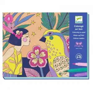 Comparateur de prix : Djeco - Atelier coloriage Sweet girls Djeco