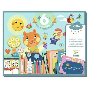 Comparateur de prix : Coffret multi activités Le chat et ses amis Djeco