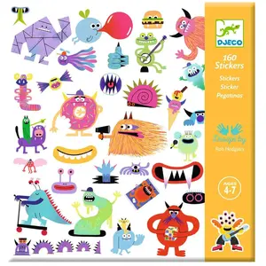 Comparateur de prix : Non communiqué STICKERS PAPIER - Monstres