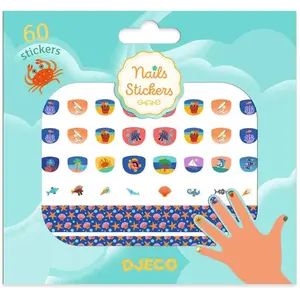 Comparateur de prix : Djeco Stickers pour ongles : Méditerranée