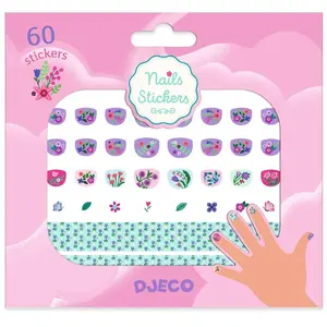 Comparateur de prix : Stickers pour les ongles Petite fleur Djeco