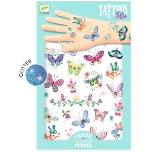 Comparateur de prix : Tatouages papillons de rêve Djeco