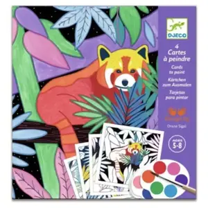 Cartes à peindre : Selva - Djeco