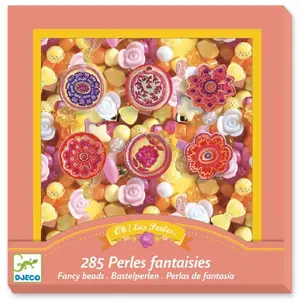 Comparateur de prix : Djeco - Perles fantaisies Fleur - Djeco