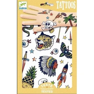 Comparateur de prix : Djeco - Tatouages Phosphorescents - Bang Bang