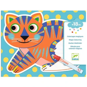 Comparateur de prix : Dessin et coloriage enfant Djeco Coloriage magique à l’eau Animalo-Ma