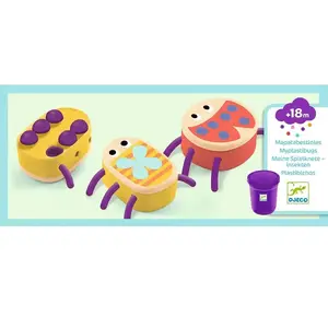 Djeco - Pâte à modeler - Mapatabestioles Multicolore taille unique pas cher
