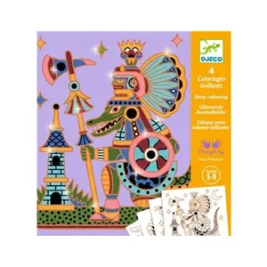 Jeu créatif Djeco Animaux guerriers pas cher
