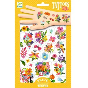 Comparateur de prix : Tatouages Aqua Flor Djeco