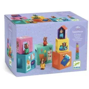Comparateur de prix : Jeu de cubes et famille ours TopaniHouse Djeco