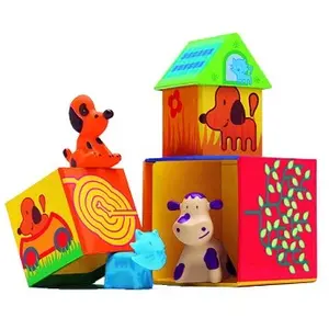 Djeco Cubes Cubanimaux pas cher