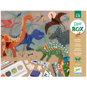Comparateur de prix : Kit créatif Djeco Le monde des dinosaures