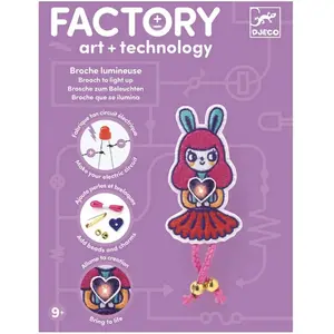 Djeco Broche lumineuse à fabriquer pas cher