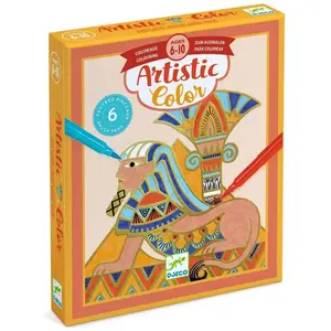 DJCO Jeu créatif Djeco Artistic Color Feutres Pinceaux Egypte