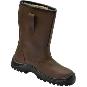 REBORN SAFETY Botte fourrée S3 SRC WRU FO marron/noir P46 - - EIDER_KV_18 pas cher