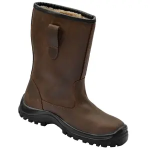 Reborn Safety Botte fourrée S3 SRC WRU FO marron/noir P40 - - EIDER_KV_12 pas cher
