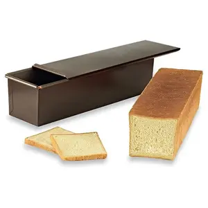 Comparateur de prix : Moule à Pain - GOBEL - 40 cm - Anti-adhérent - Couvercle inclus - Métal noir