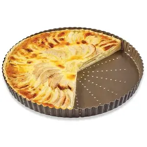 Tourtière perforée 32 cm Gobel pas cher