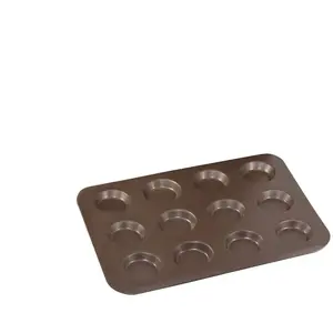 Comparateur de prix : Gobel 228310 Plaque de 12 Mini-Tartelettes Anti-Adhérent