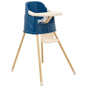 THERMOBABY - Chaise haute évolutive YOUPLA Bleu Océan