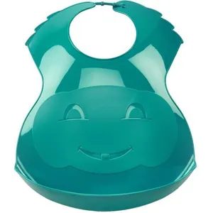 THERMOBABY Bavoir Semi-Rigide Avec Récupérateur - Fabriqué En France - Emeraude pas cher