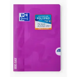 Cahier de 96 pages A4 Seyès OpenFlex Oxford 29,7 x 21 cm Modèle aléatoire