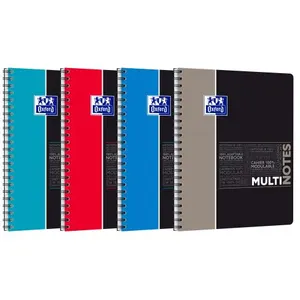 Cahier de 160 pages Oxford Multinotes Seyès A4+