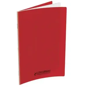Conquerant OXFORD 25 Protège-Cahiers 17x22cm Strong Line PVC Opaque 15... pas cher