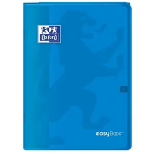 Comparateur de prix : Oxford Oxford Cahier Easybook Agrafé 21x29.7cm 96 Pages 90g Bleu