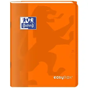 OXFORD Cahier Easybook agrafé - 17 x 22 cm - 96p seyès - 90g - OrangeVendu paramazon
