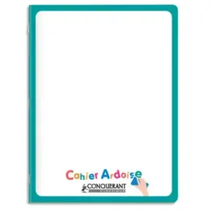 Conquérant Cahier Ardoise 48 pages seyès 90 g, format 17 x 22 cm CONQUERANT pas cher