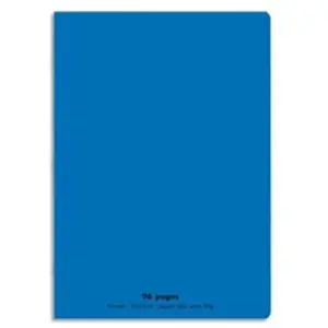 Comparateur de prix : Conquerant Cahier piqûre Clairefontaine 17x22 cm, 96 pages grands carreaux, Bleu