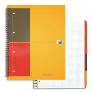 Comparateur de prix : Oxford International Collegeblock "FILINGBOOK" , quadrillé,