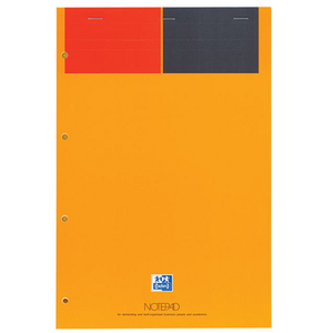 Hamelin Bloc notepad 001 21x32 ligne detachable perfore 4t blanc