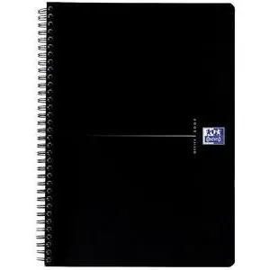 Comparateur de prix : OXFORD Cahier reliure intégrale A4 - 180 pages - Petits carreaux - Smart Black