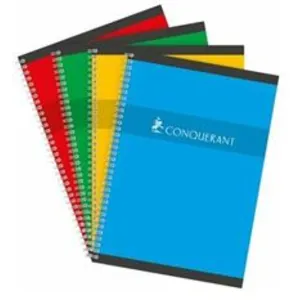 Comparateur de prix : Hamelin Cahier - CONQUERANT - A4 - 100 pages - 70g - Grands carreaux Seyès