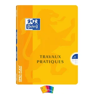 OXFORD Cahier Travaux Pratiques Openflex - Grands carreaux - 80 pages ...